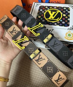 LV... Louis VuittonMaterial: Leather Belt with 100% Head Layer. The leather belt is guarante 81csgpw3