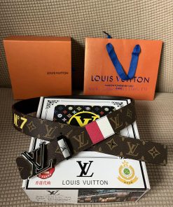 LV... Louis VuittonMaterial: Leather Belt with 100% Head Layer. The leather belt is guarante kun10ubt