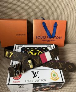 LV... Louis VuittonMaterial: Leather Belt with 100% Head Layer. The leather belt is guarante 555wwv85