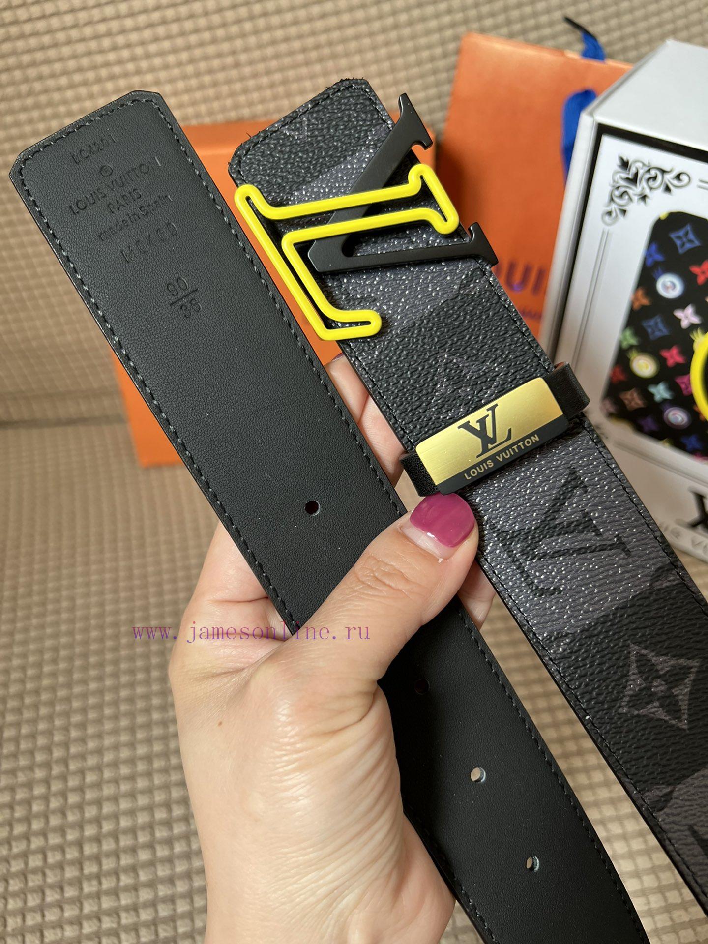 LV... Louis VuittonMaterial: Leather Belt with 100% Head Layer. The leather belt is guarante 81csgpw3 - Image 10