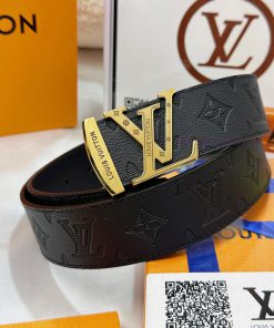 Belt LV Louis Vuitton's top tier replicaThe waistband is made of 100% cowhide, ensuring a ge 0zx06cc3