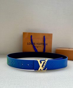 4.0-wide luxury modern Taurillon leather, adorned with elegant and stylish LV initials soft 3o3ihk2r