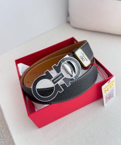 Ferragamo Ferrgamo ️ Belt and beltHanging buckle, classic hanging buckle made of pure copper zmrh9bgi