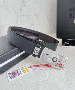 Montblanc Montblanc Belt Automatic BeltAutomatic belt, new pure steel material automatic buc 5brp3udl
