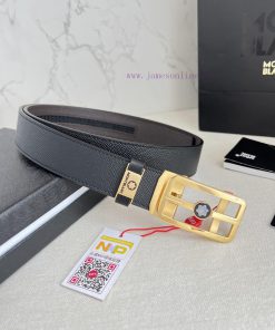 Montblanc Montblanc Belt Automatic BeltAutomatic belt, new pure steel material automatic buc i93xcyod