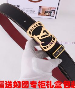 Belt LV Louis ️The waist belt is made of 100% cowhide, ensuring that the genuine leather is ct6s7clo