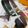 Belt LV Louis Vuitton's top tier replicaThe waistband is made of 100% cowhide, ensuring genu nezsfi0d