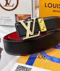 Belt LV Louis Vuitton's top tier replicaThe waistband is made of 100% cowhide, ensuring genu h8ah73vz