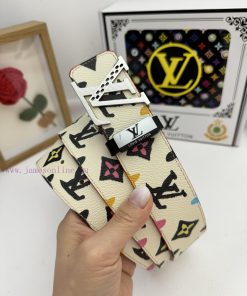 LV... Louis VuittonMaterial: Leather Belt with 100% Head Layer. The leather belt is guarante x5jyvuso