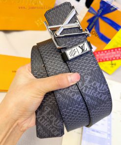 Belt LV Louis ReproductionBelt made of 100% head layer cowhide, ensuring a three-dimensional uzjpyr3j