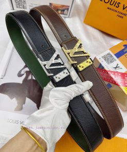 Belt LV Louis Vuitton's top tier replicaThe waistband is made of 100% cowhide, ensuring genu elz46lbn