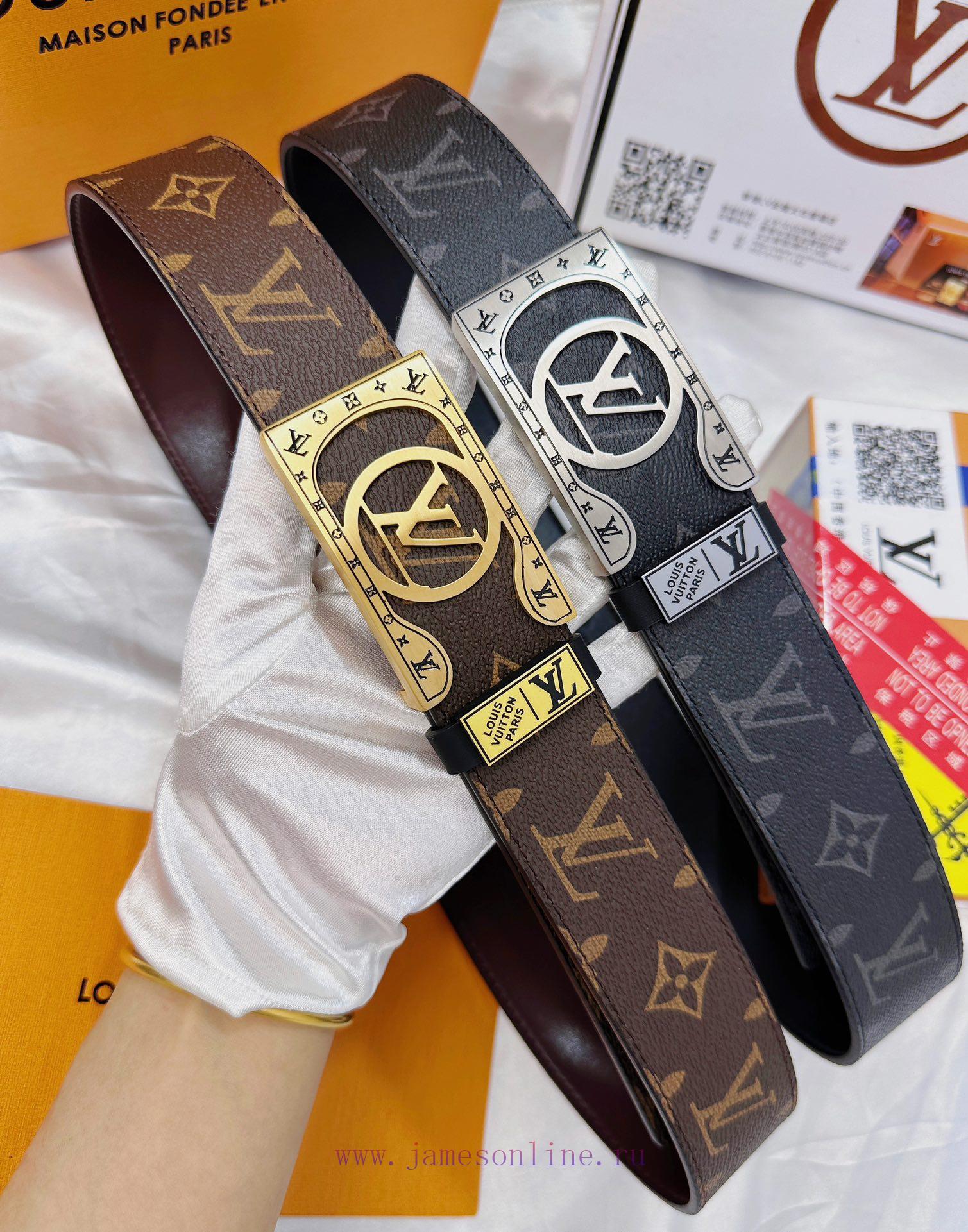 Belt LV Louis Vuitton's top tier replicaThe waistband is made of 100% cowhide, ensuring genu mcsb3ep7 - Image 10