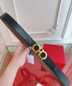 Ferragamo. FerragamoNew design with picture width of 3.5cm, high-end customized men's belt, 07iefylc