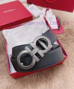 Complete set of gift box Ferragamo genuine size 3.5cm Italian factory imported leather trade 4yc2s168