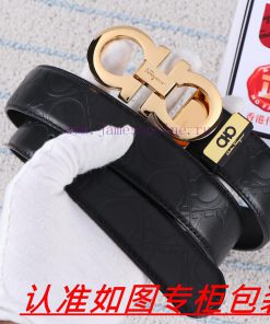 Ferragami ️The material is made of 100% top layer cowhide, ensuring that 24k pure steel buck y59fcjl2