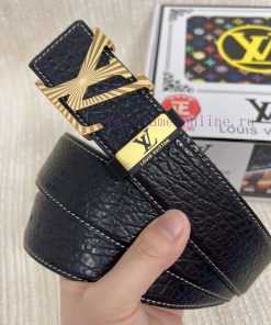 LV... Louis VuittonMaterial: Leather Belt with 100% Head Layer. The leather belt is guarante q8u2vy3b