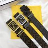 Belt FENDI Fendi ReproductionThe waistband is made of 100% cowhide, ensuring a double-layer g7nw8eyn