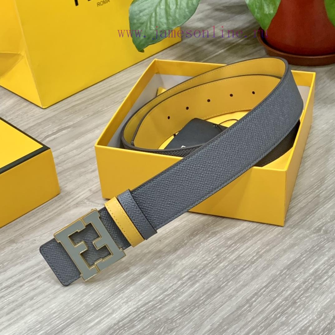 Comes with a complete gift boxFENDL 40MM wide double-sided original calf leather with a sing uonoutkg - Image 5