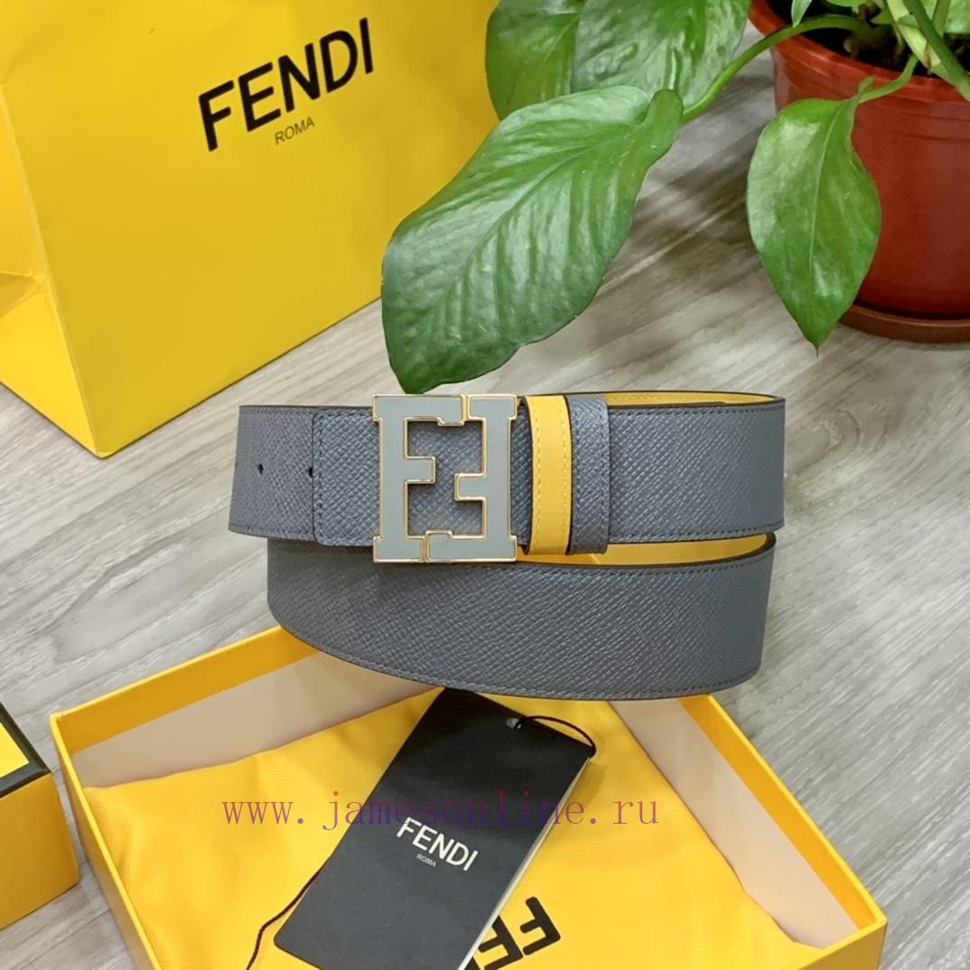 Comes with a complete gift boxFENDL 40MM wide double-sided original calf leather with a sing uonoutkg - Image 6