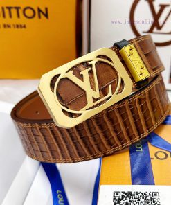 Belt LV Louis Vuitton replicaThe waistband is made of 100% cowhide, ensuring a 24K pure stee u3gvws78
