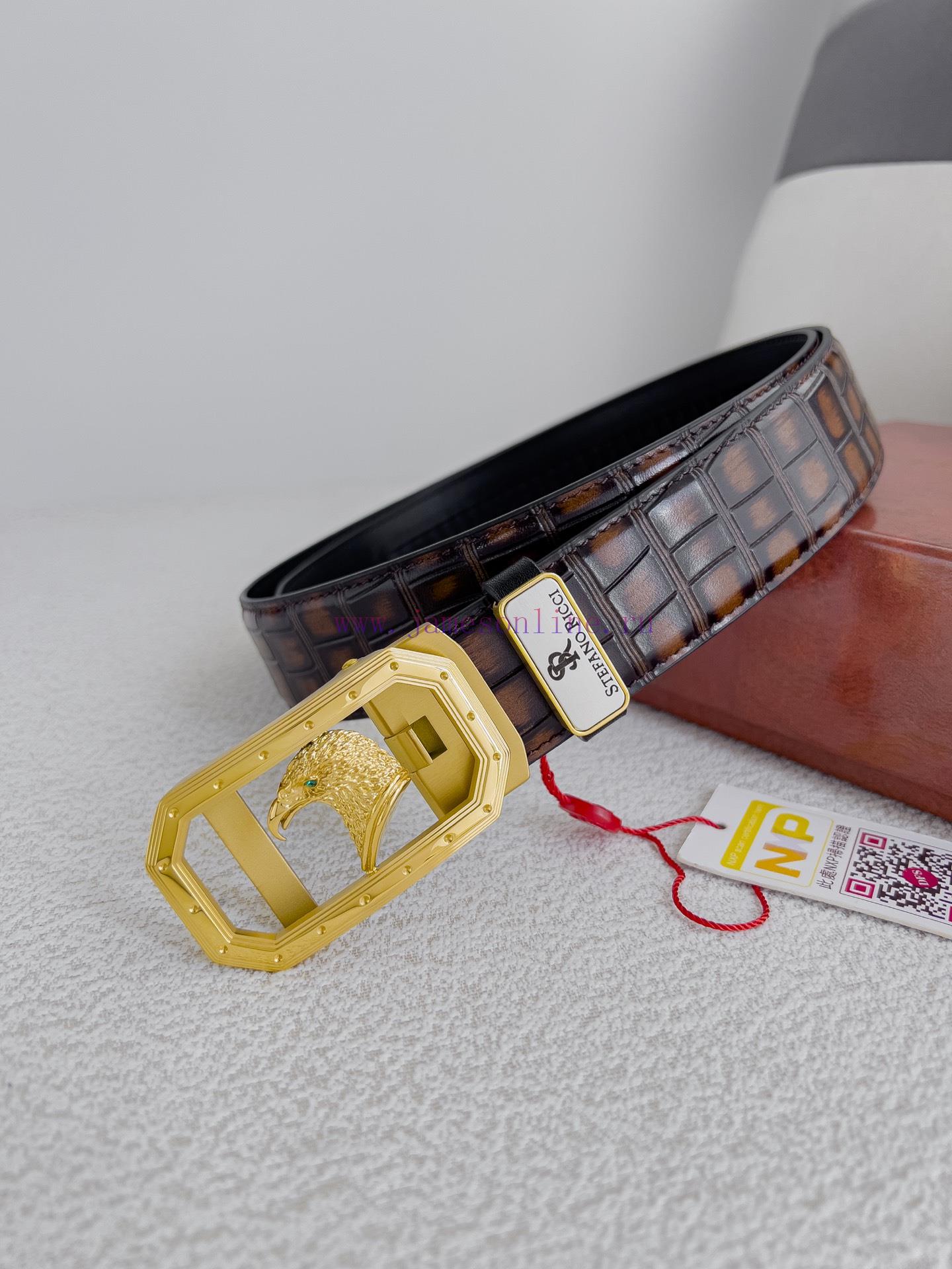 Stephen Ni Zhi Stefano Ricci Belt ️ Automatic BeltAutomatic buckle, made of pure steel mater 62j7xham - Image 3