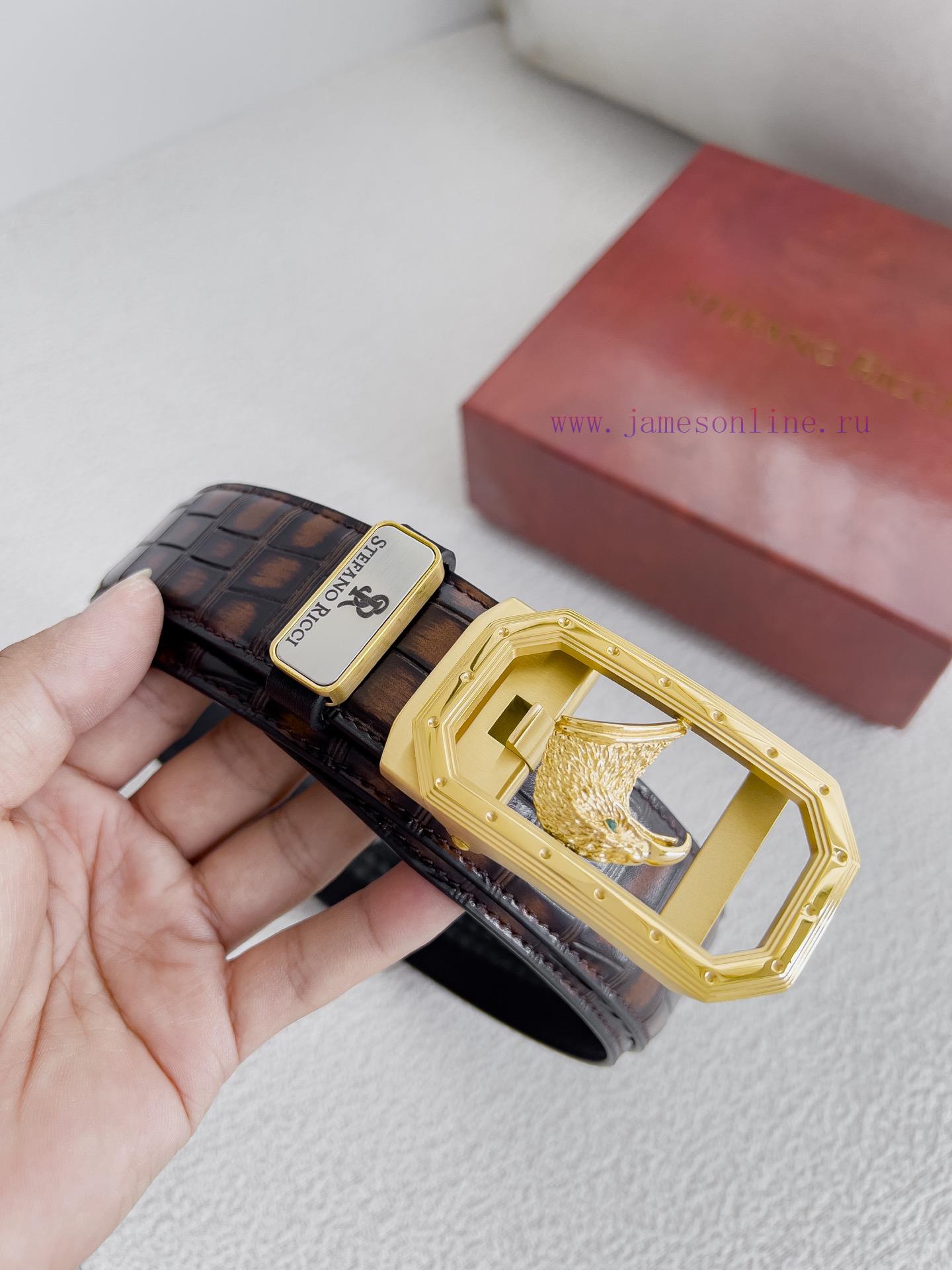 Stephen Ni Zhi Stefano Ricci Belt ️ Automatic BeltAutomatic buckle, made of pure steel mater 62j7xham - Image 4