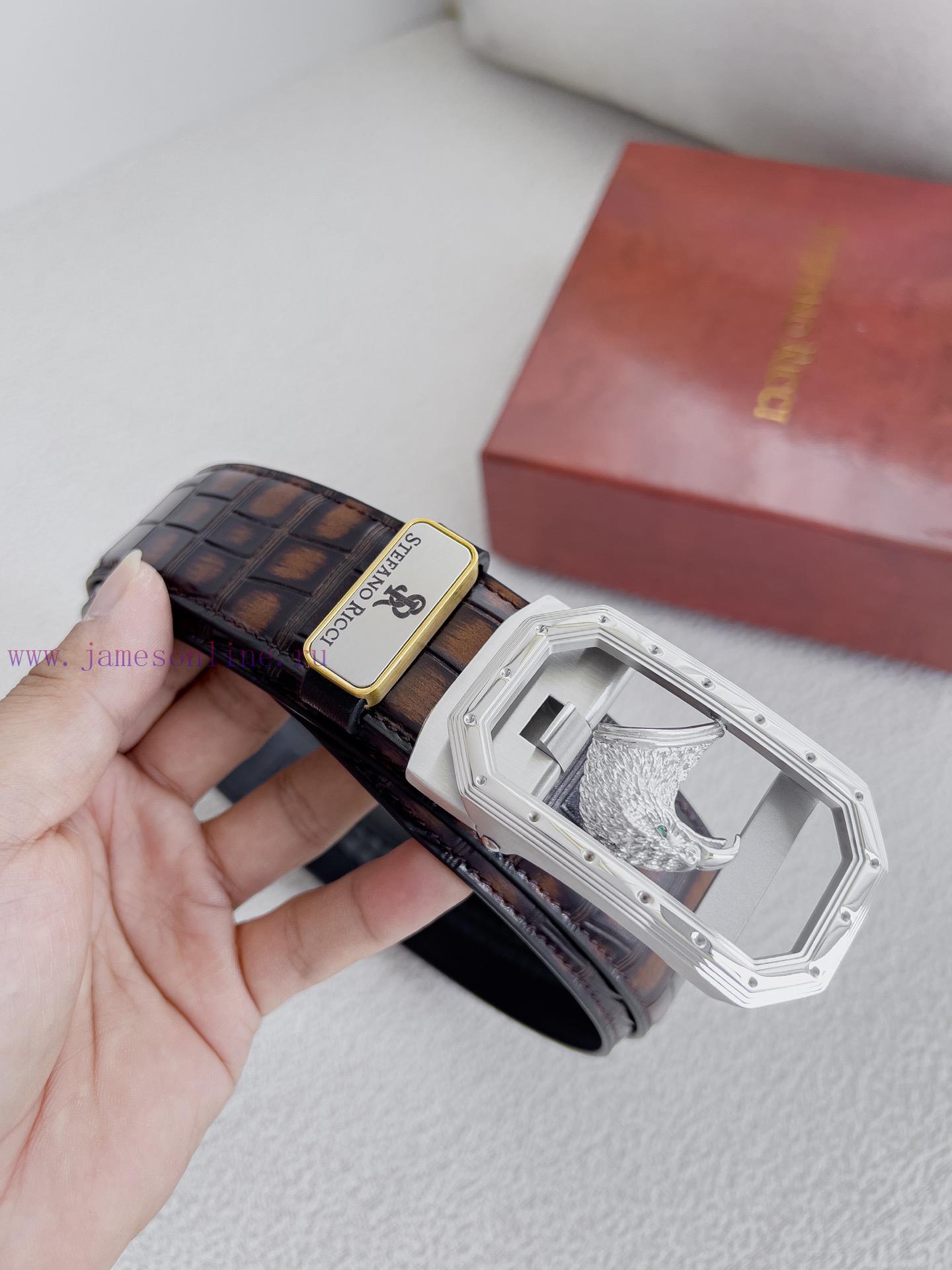 Stephen Ni Zhi Stefano Ricci Belt ️ Automatic BeltAutomatic buckle, made of pure steel mater 62j7xham - Image 5