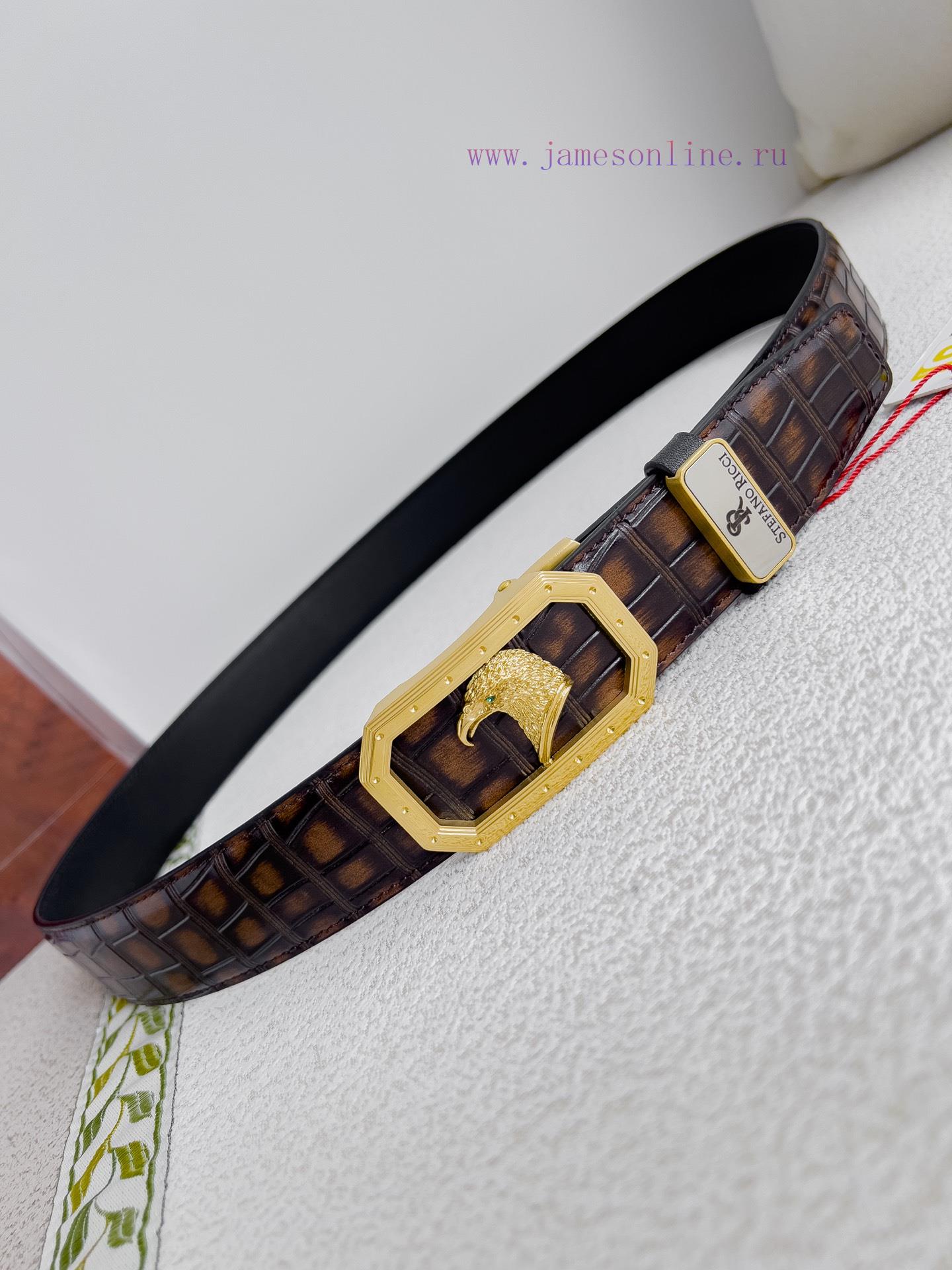 Stephen Ni Zhi Stefano Ricci Belt ️ Automatic BeltAutomatic buckle, made of pure steel mater 62j7xham - Image 6