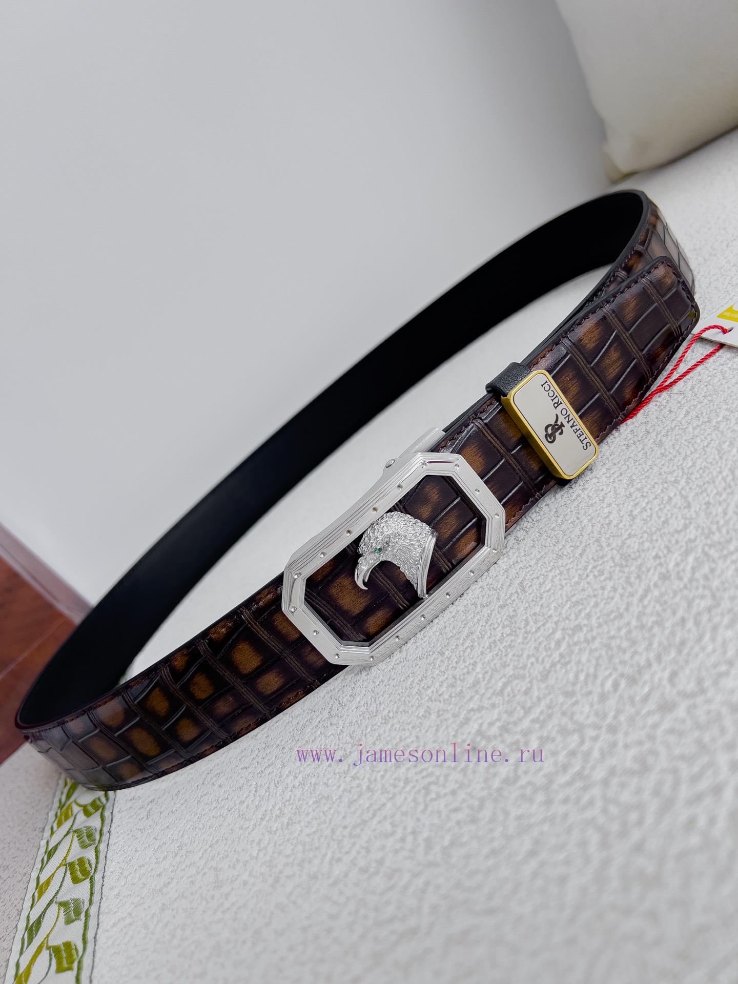 Stephen Ni Zhi Stefano Ricci Belt ️ Automatic BeltAutomatic buckle, made of pure steel mater 62j7xham - Image 7