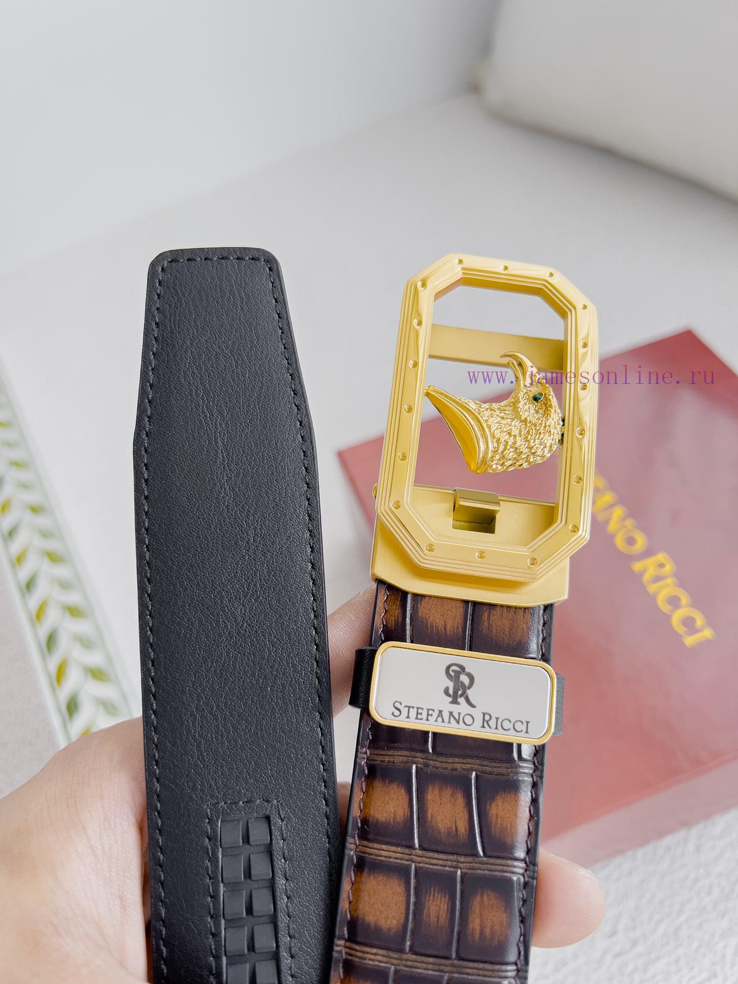 Stephen Ni Zhi Stefano Ricci Belt ️ Automatic BeltAutomatic buckle, made of pure steel mater 62j7xham - Image 8