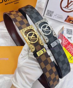 Belt LV Louis Vuitton's top tier replicaThe waistband is made of 100% cowhide, ensuring genu pg30iux4