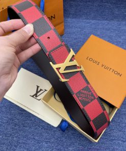 LV. Louis VuittonFull set of original quality products, 40mm width genuine one-piece cast st z65cuali