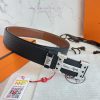Hermes Hermes waist beltHanging buckle, classic pure steel material buckle head, double-side yl5jxdbv