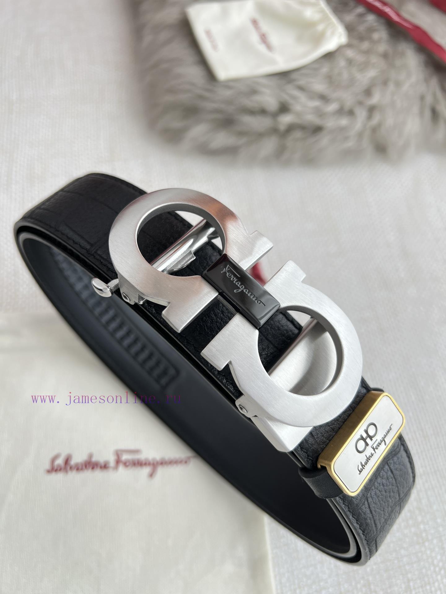 Ferrgamo.. Ferragamo Belt ️ Automatic BeltAutomatic buckle, pure steel material automatic bu e4u6ulsl - Image 3