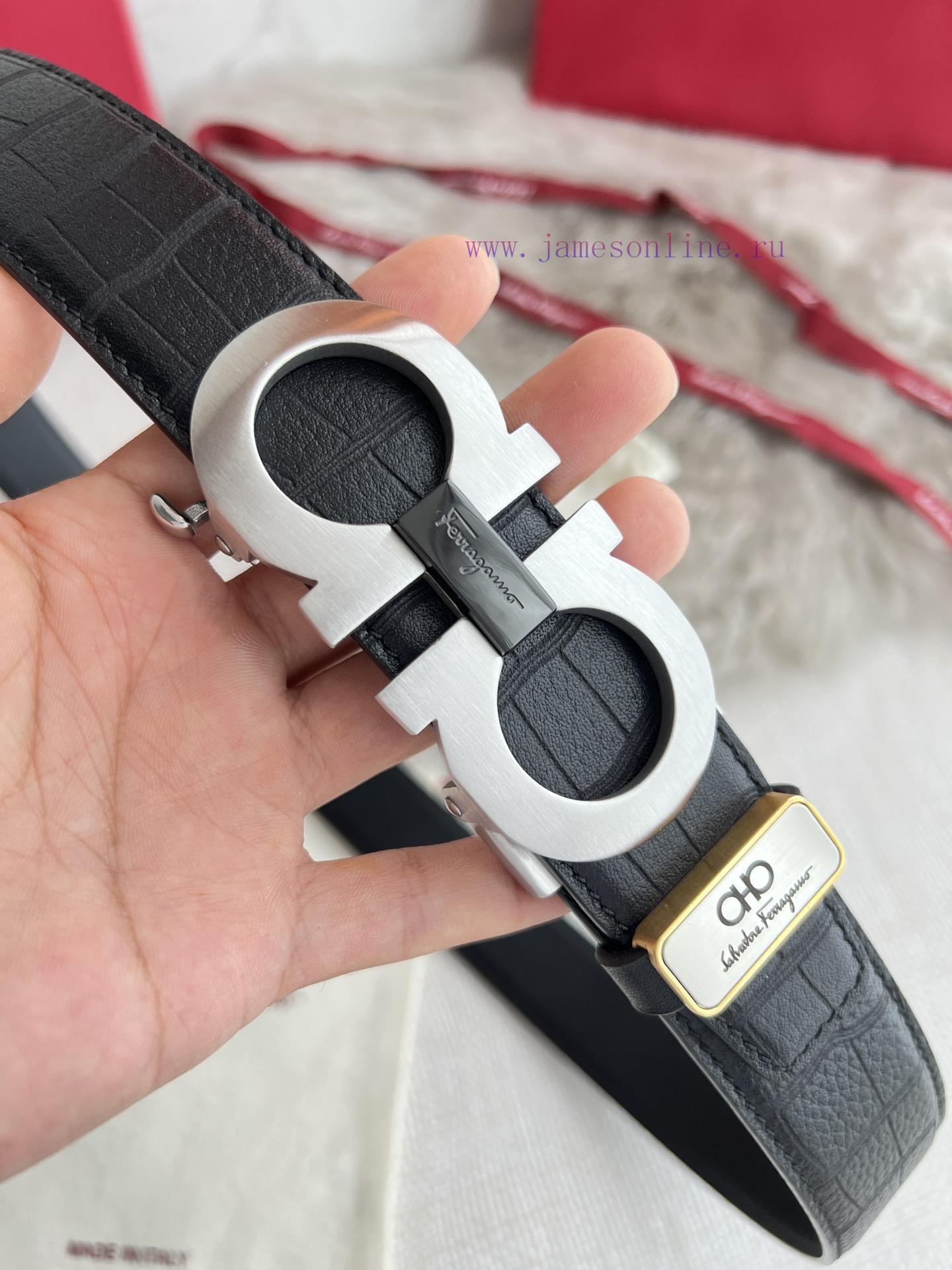 Ferrgamo.. Ferragamo Belt ️ Automatic BeltAutomatic buckle, pure steel material automatic bu e4u6ulsl - Image 4