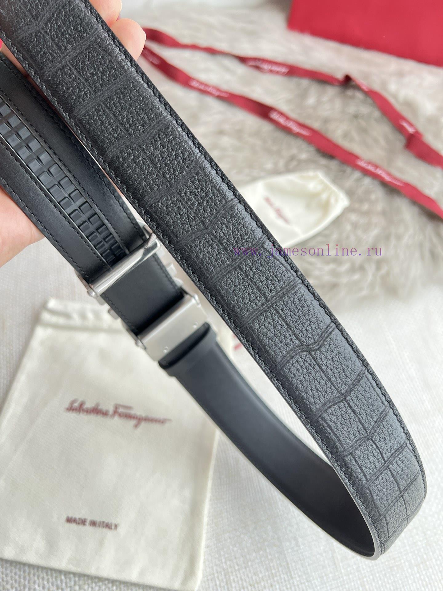 Ferrgamo.. Ferragamo Belt ️ Automatic BeltAutomatic buckle, pure steel material automatic bu e4u6ulsl - Image 6