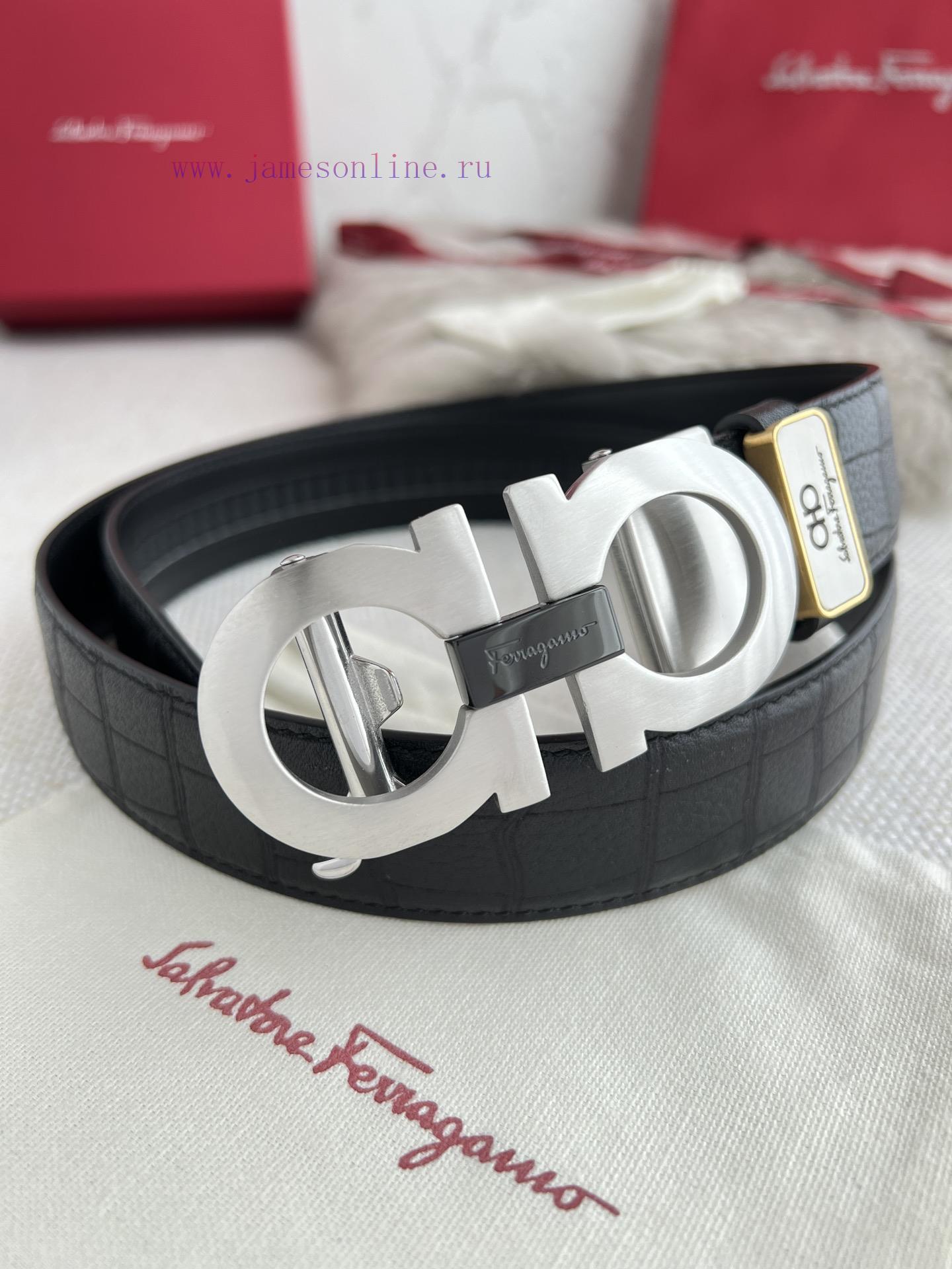 Ferrgamo.. Ferragamo Belt ️ Automatic BeltAutomatic buckle, pure steel material automatic bu e4u6ulsl - Image 8