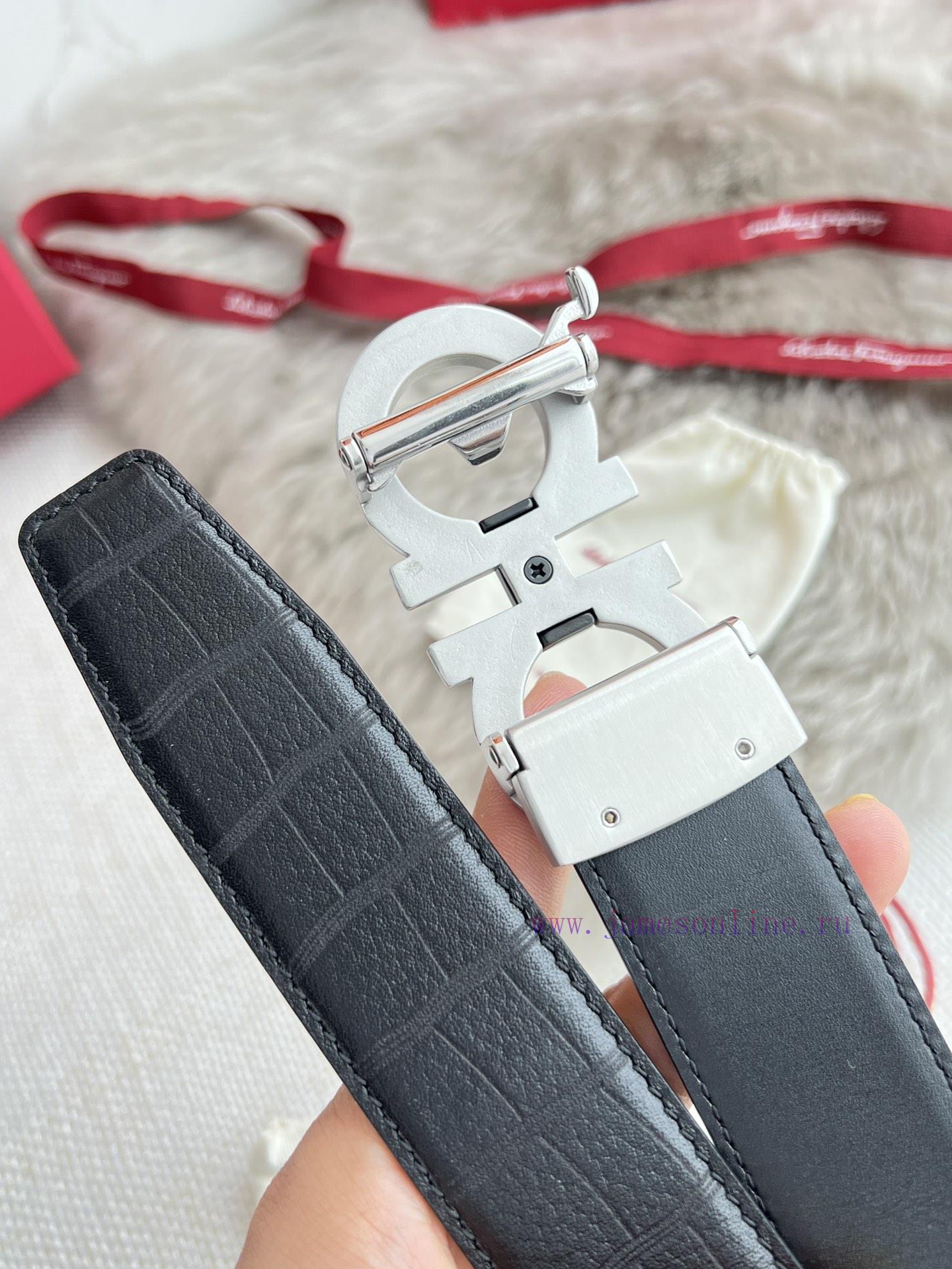 Ferrgamo.. Ferragamo Belt ️ Automatic BeltAutomatic buckle, pure steel material automatic bu e4u6ulsl - Image 9