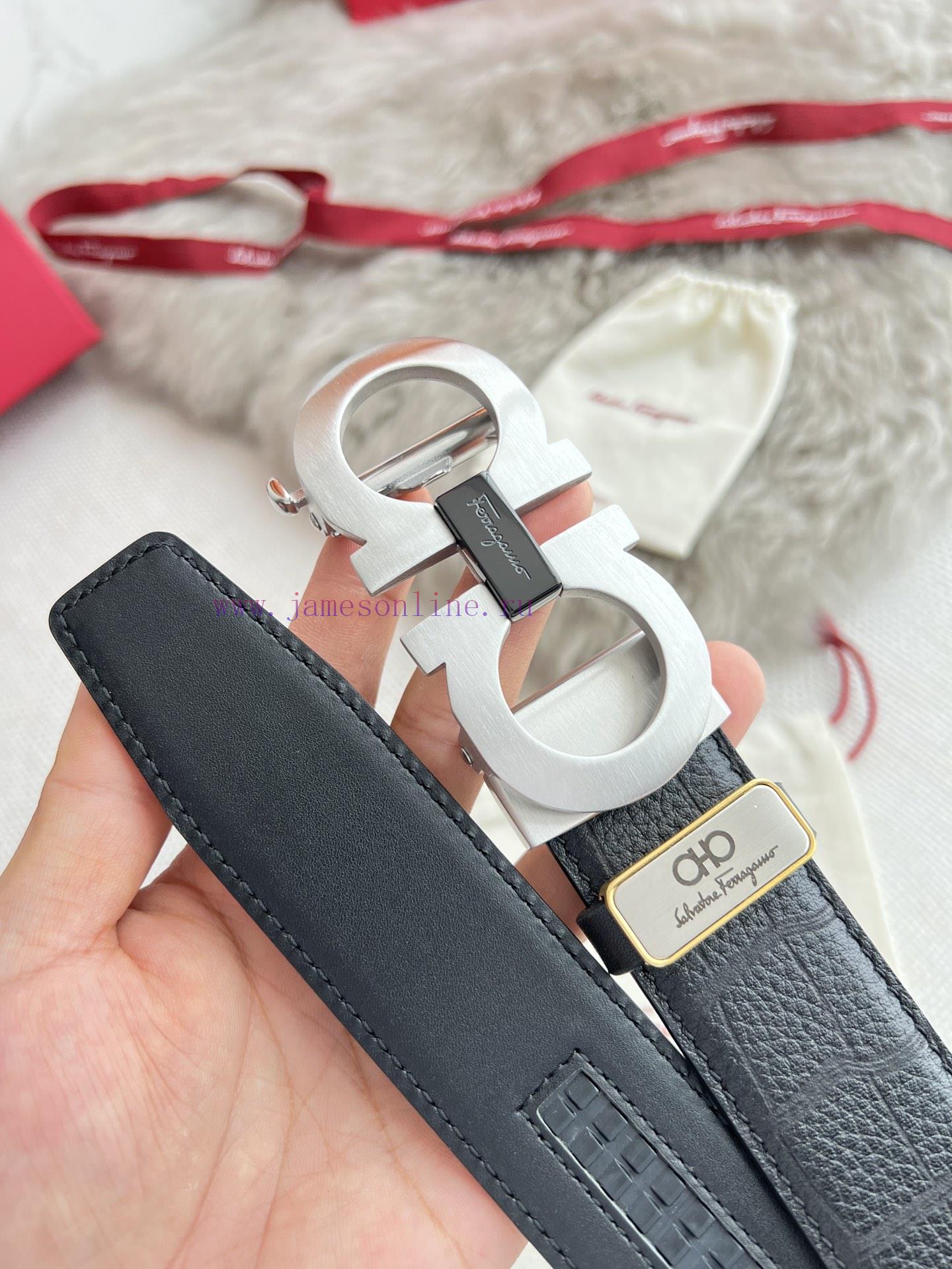 Ferrgamo.. Ferragamo Belt ️ Automatic BeltAutomatic buckle, pure steel material automatic bu e4u6ulsl - Image 10