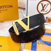 Belt LV Louis Vuitton's top tier replicaThe waistband is made of 100% cowhide, ensuring a V- 2iqnnvnz