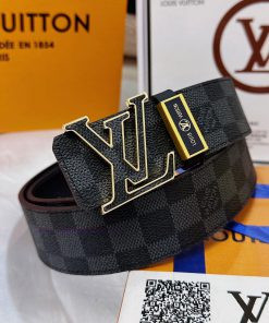 Belt LV Louis Vuitton's top tier replicaThe waistband is made of 100% cowhide, ensuring genu jprc6p79