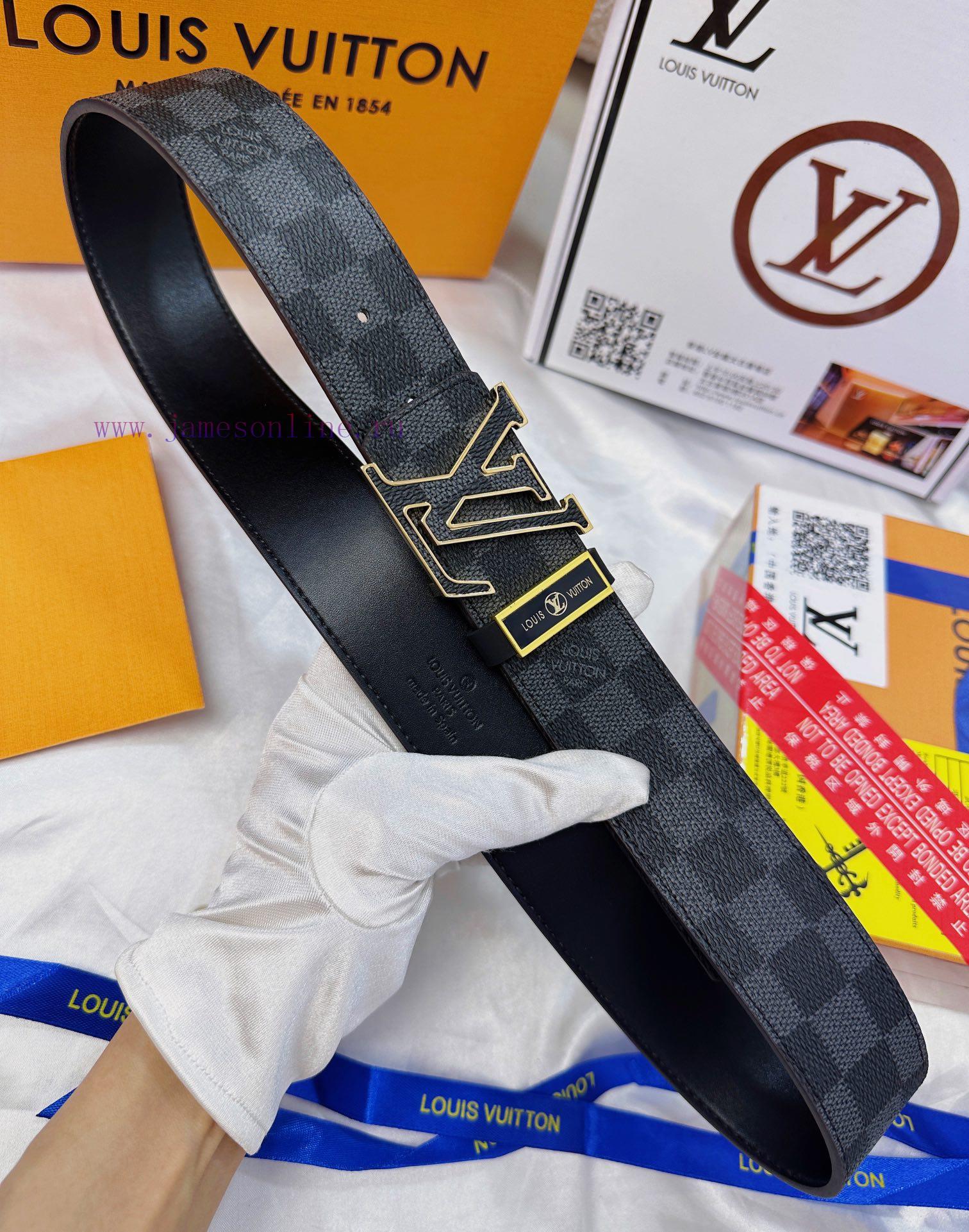 Belt LV Louis Vuitton's top tier replicaThe waistband is made of 100% cowhide, ensuring genu jprc6p79 - Image 6