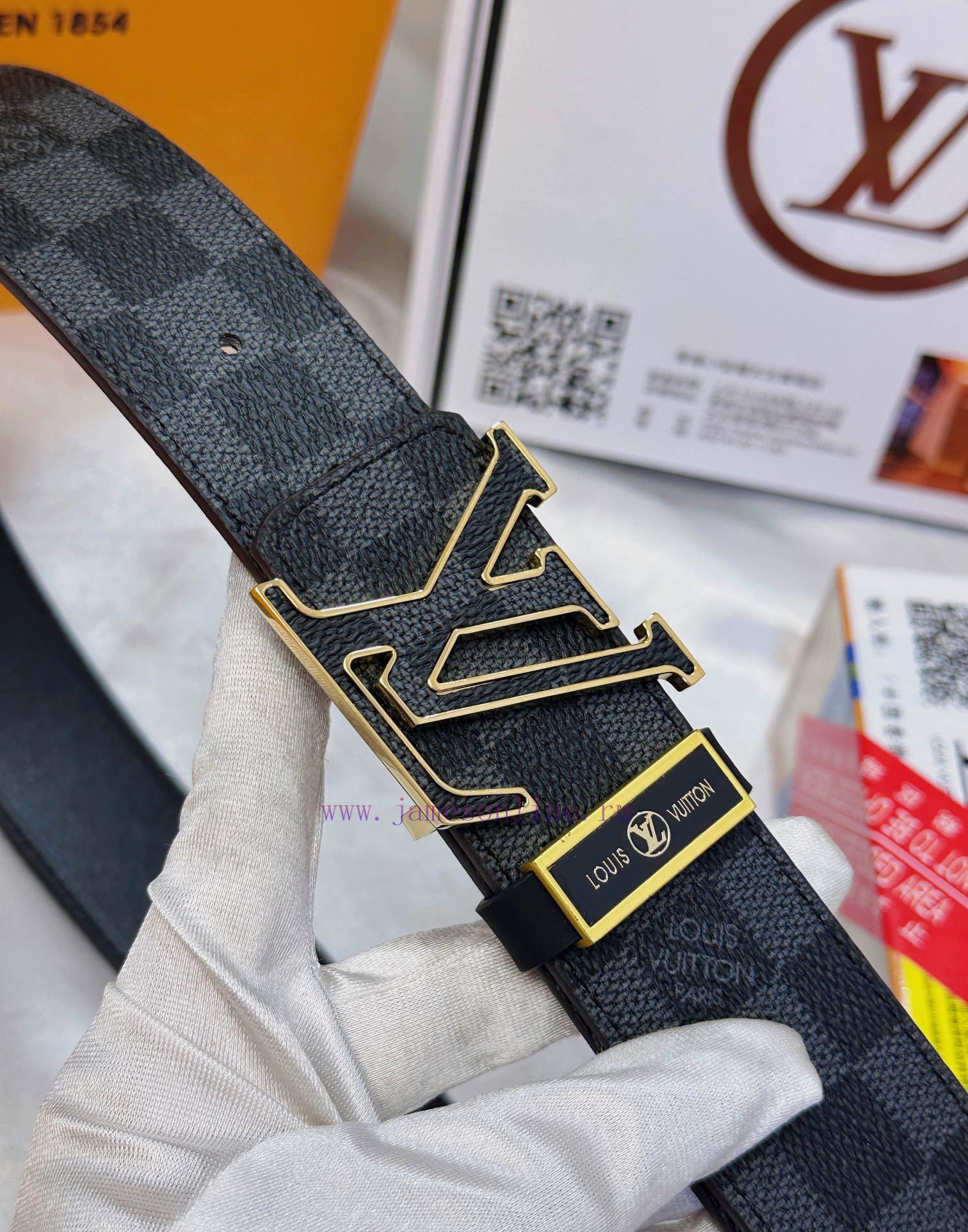Belt LV Louis Vuitton's top tier replicaThe waistband is made of 100% cowhide, ensuring genu jprc6p79 - Image 8