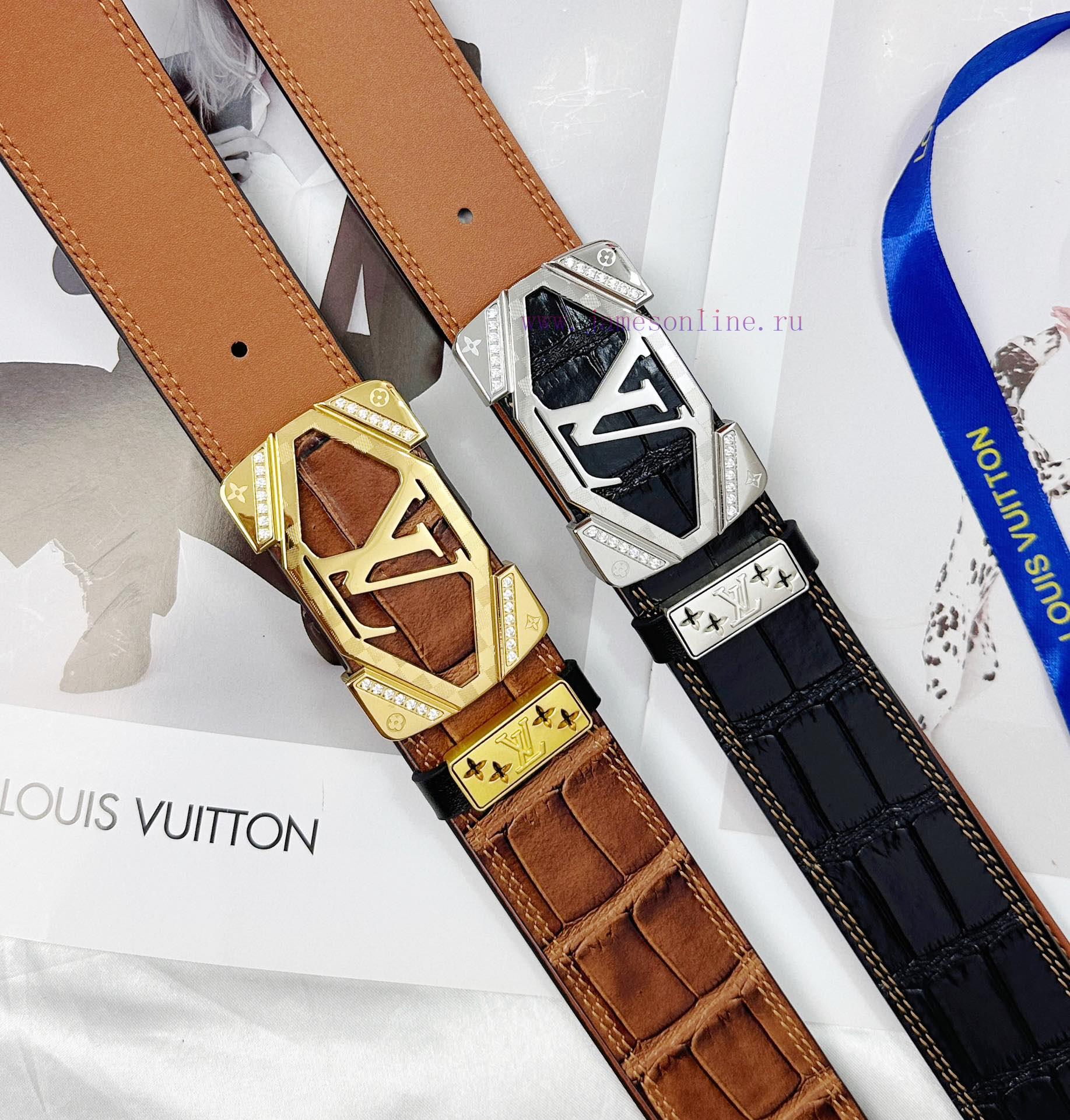 Belt LV Louis Vuitton replicaThe waistband is made of 100% cowhide, ensuring genuine leather haw3z0mv