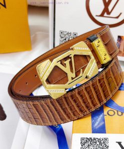 Belt LV Louis Vuitton replicaThe waistband is made of 100% cowhide, ensuring genuine leather 7jop2rp1