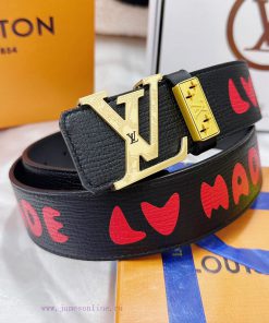 Belt LV Louis ReproductionThe waistband is made of 100% head layer cowhide, ensuring genuine vv97ayoh