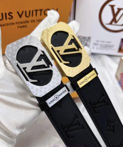 Belt LV Louis Vuitton's top tier replicaThe waistband is made of 100% cowhide, ensuring a ge 6nvp3vud