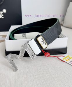 Montblanc Montblanc ️ Belt and beltBuckle, new original classic boutique two-color buckle, p onwbdwa0
