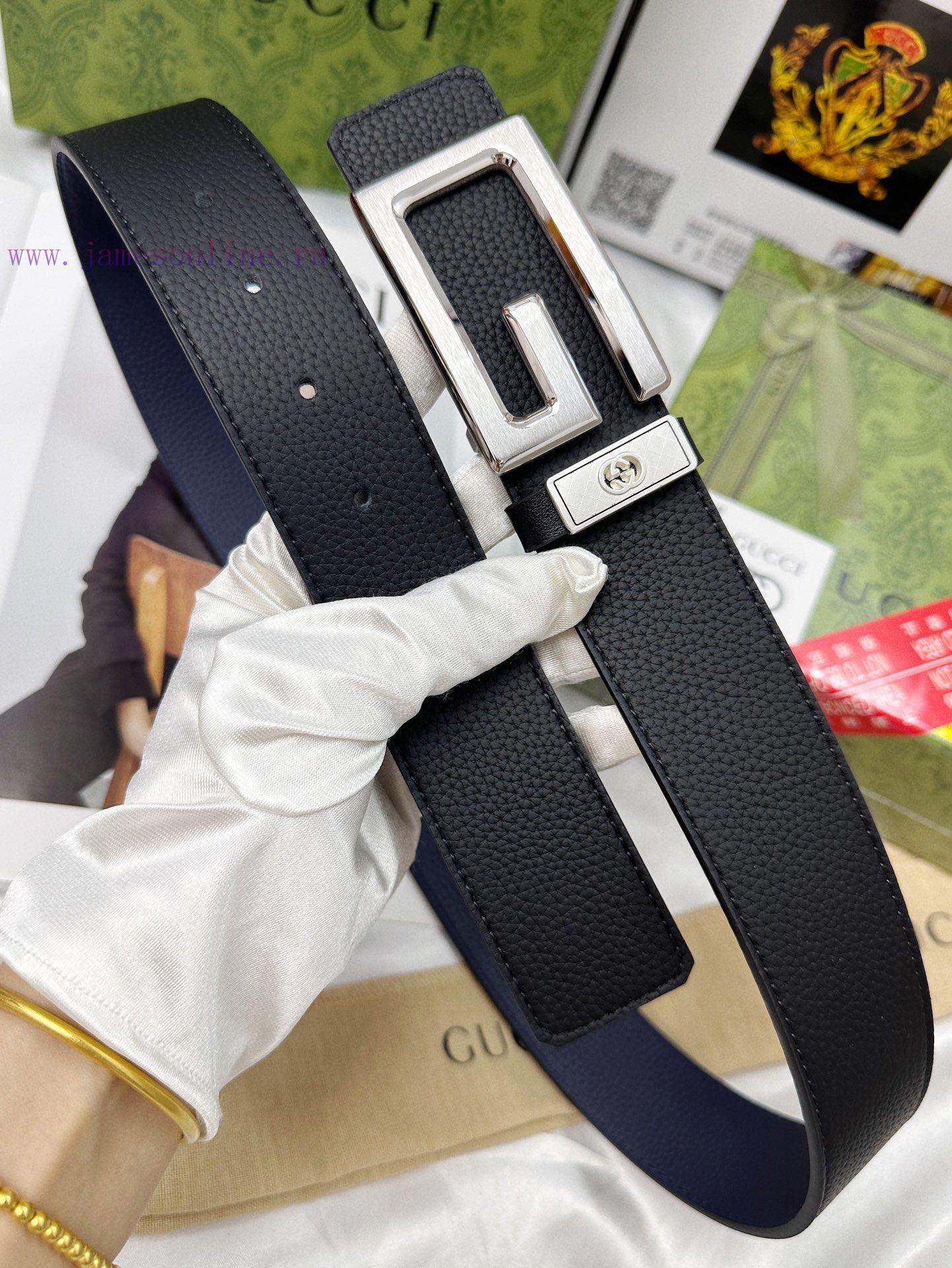 Belt Gucci Gucci's top tier replicaGucci belt 100% top layer cowhide, ensuring the classic a bko91w1a - Image 3
