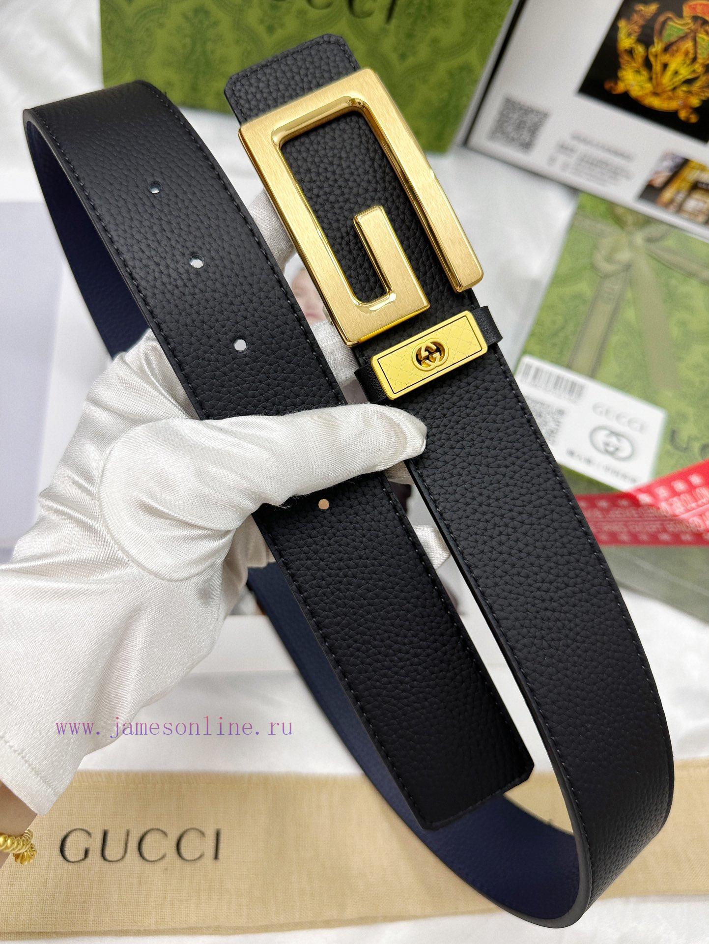 Belt Gucci Gucci's top tier replicaGucci belt 100% top layer cowhide, ensuring the classic a bko91w1a - Image 4